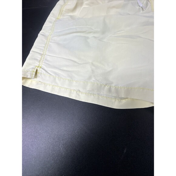 Stussy Swim Yellow Nylon Shorts Swimming Trunks Men’s Size Med Beach Surf Skate - Picture 4 of 10